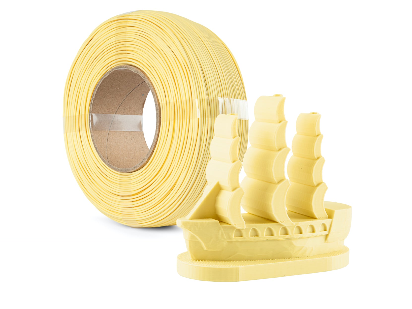 Filament Spectrum ReFill Pastello PLA 1.75mm LEMON CREAM 1kg