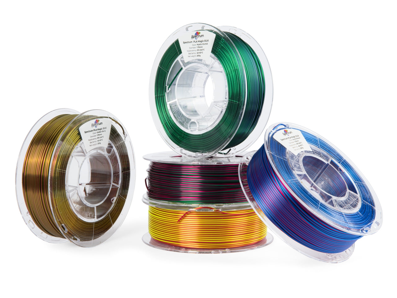 Spectrum 5PACK PLA Magic SILK 1.75mm (5x 0.25kg)