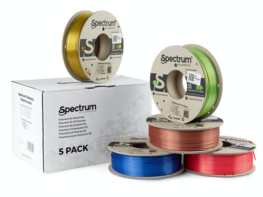 Spectrum 5PACK PLA SILK 1.75mm (5x 0.25kg)