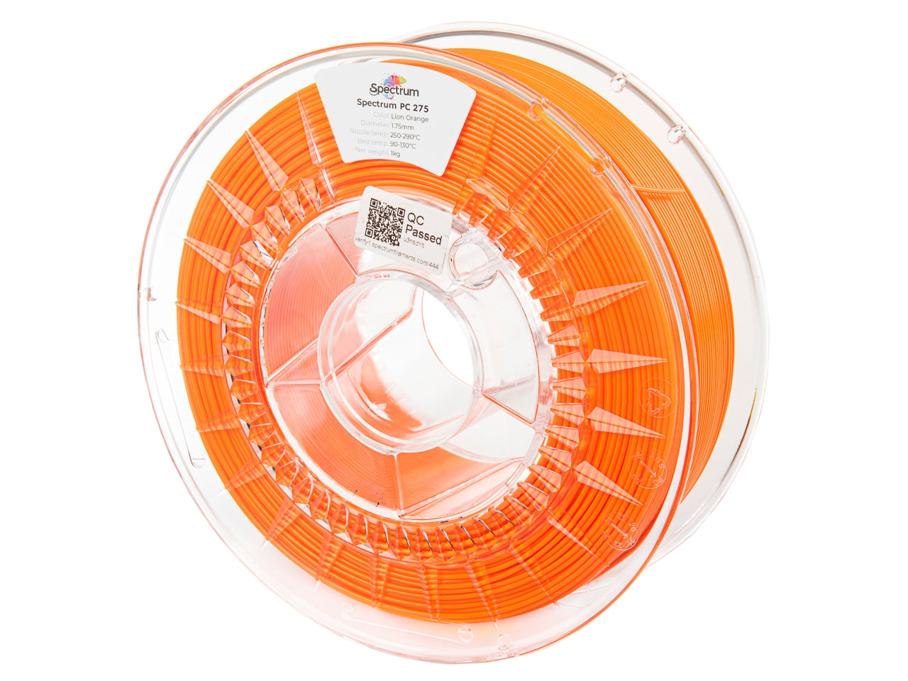 Filament Spectrum PC 275 1.75mm LION ORANGE 1kg