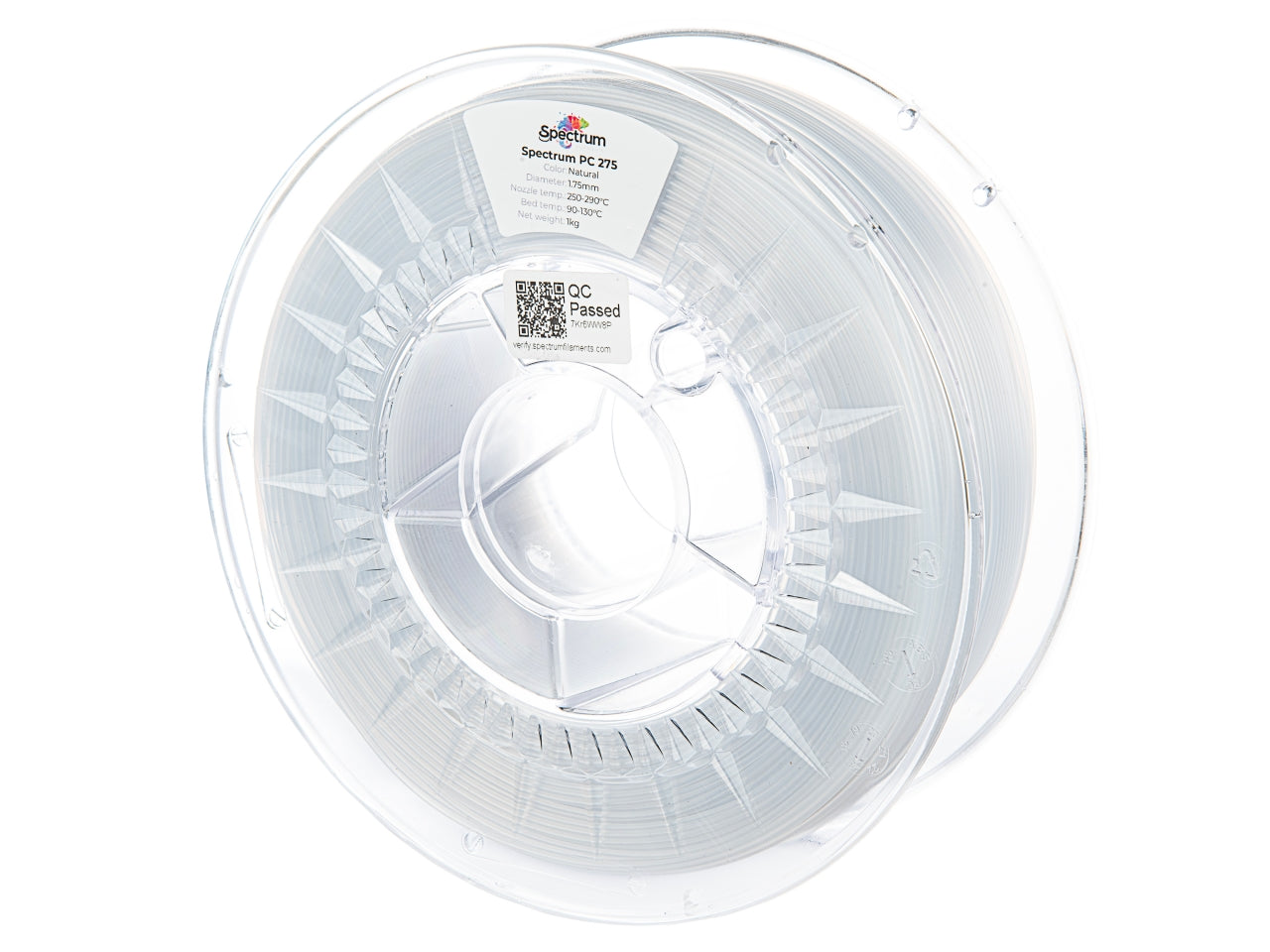 Filament Spectrum PC 275 1.75mm NATURAL 1kg