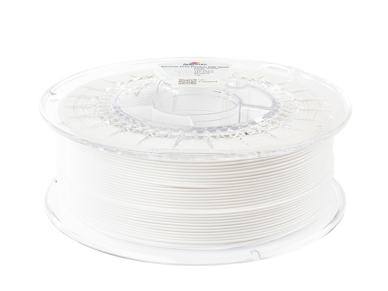 Filament Spectrum PETG Premium High Speed 1.75mm ARCTIC WHITE 1kg