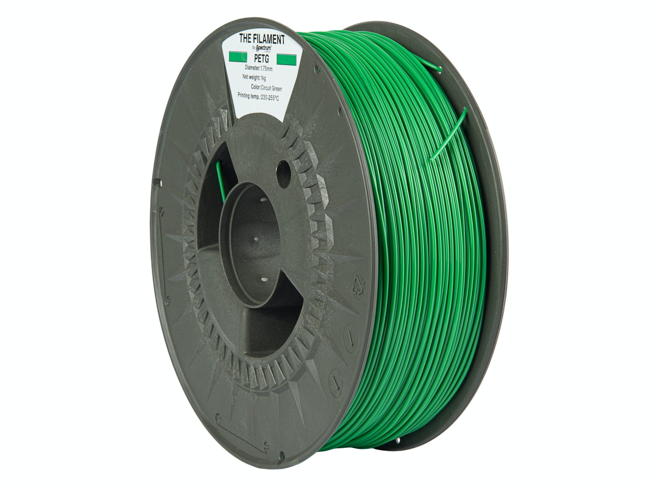 The Filament PETG 1.75mm CIRCUIT GREEN 1kg
