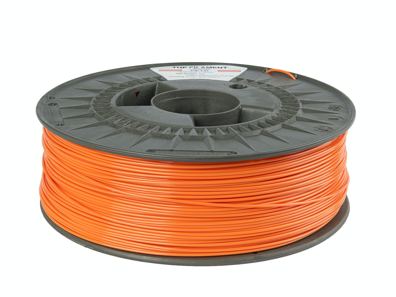 The Filament PETG 1.75mm MACHINERY ORANGE 1kg