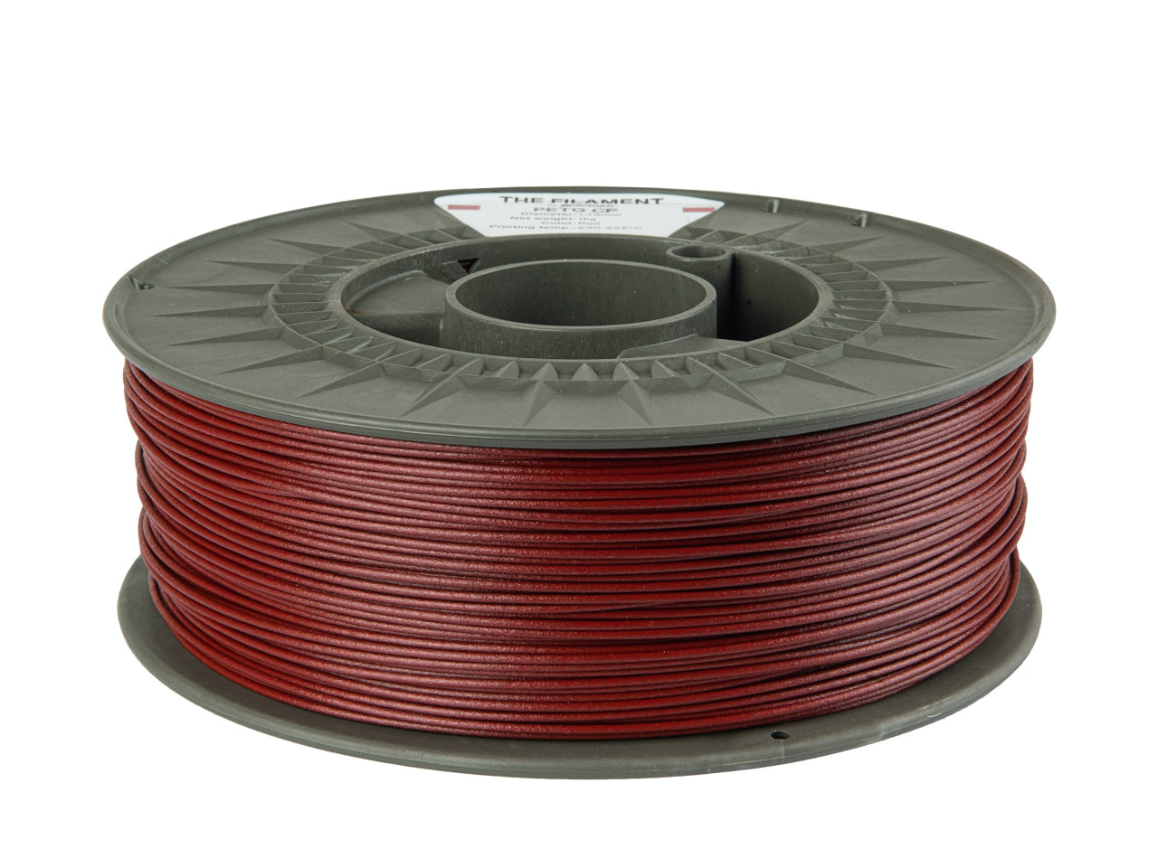 The Filament PETG CF 1.75mm RED 1kg