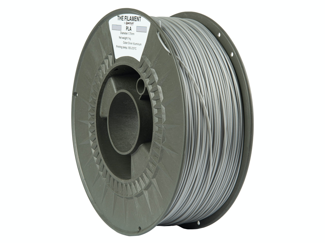 The Filament PLA 1.75mm SILVER ALUMINIUM 1kg