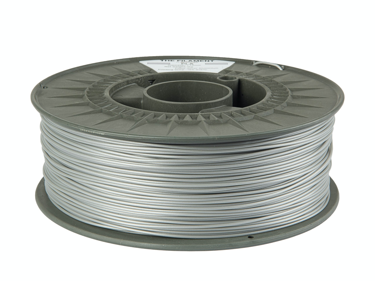 The Filament PLA 1.75mm SILVER ALUMINIUM 1kg