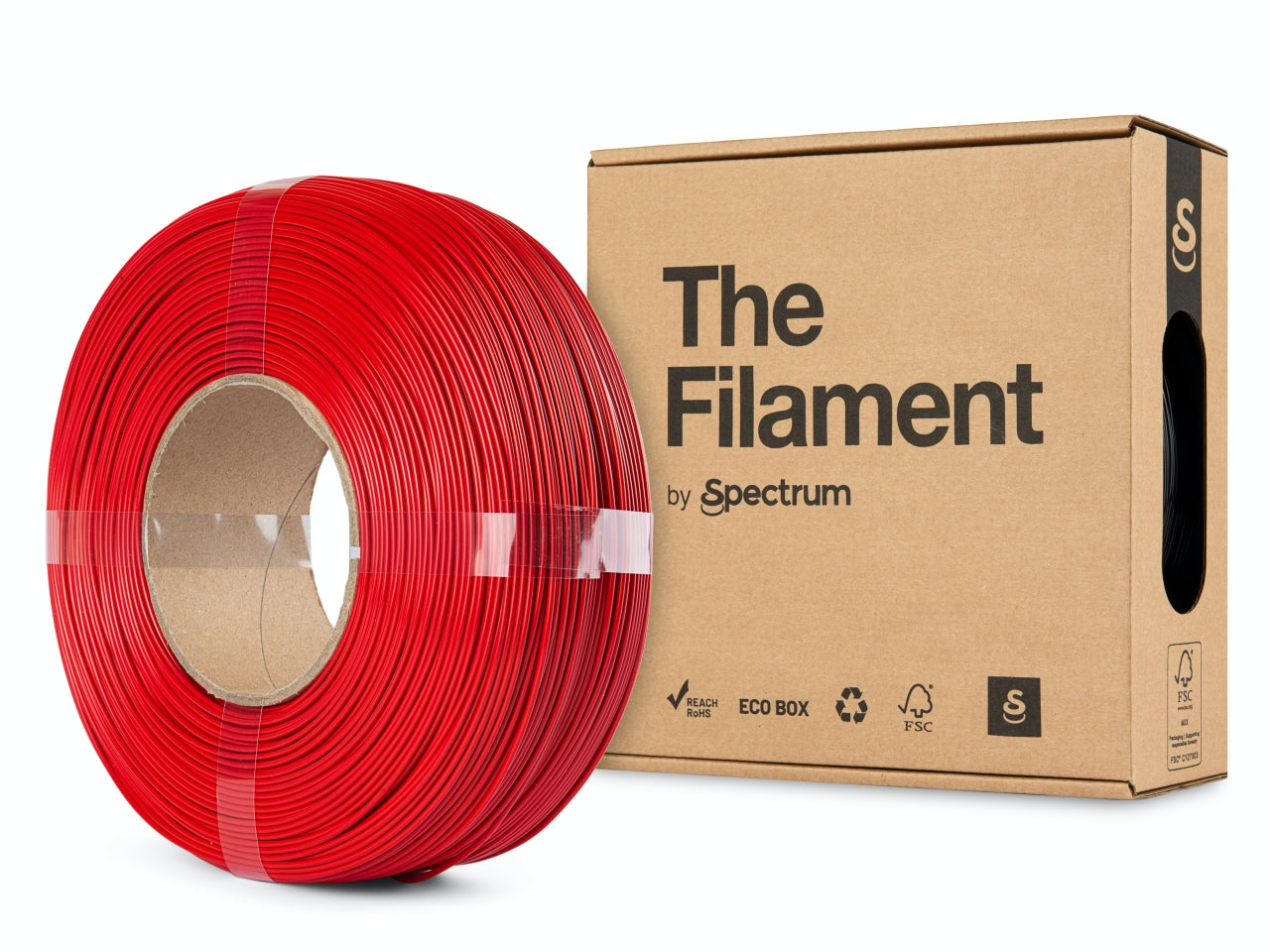 The Filament ReFill PETG 1.75mm TECHNICAL RED 1kg