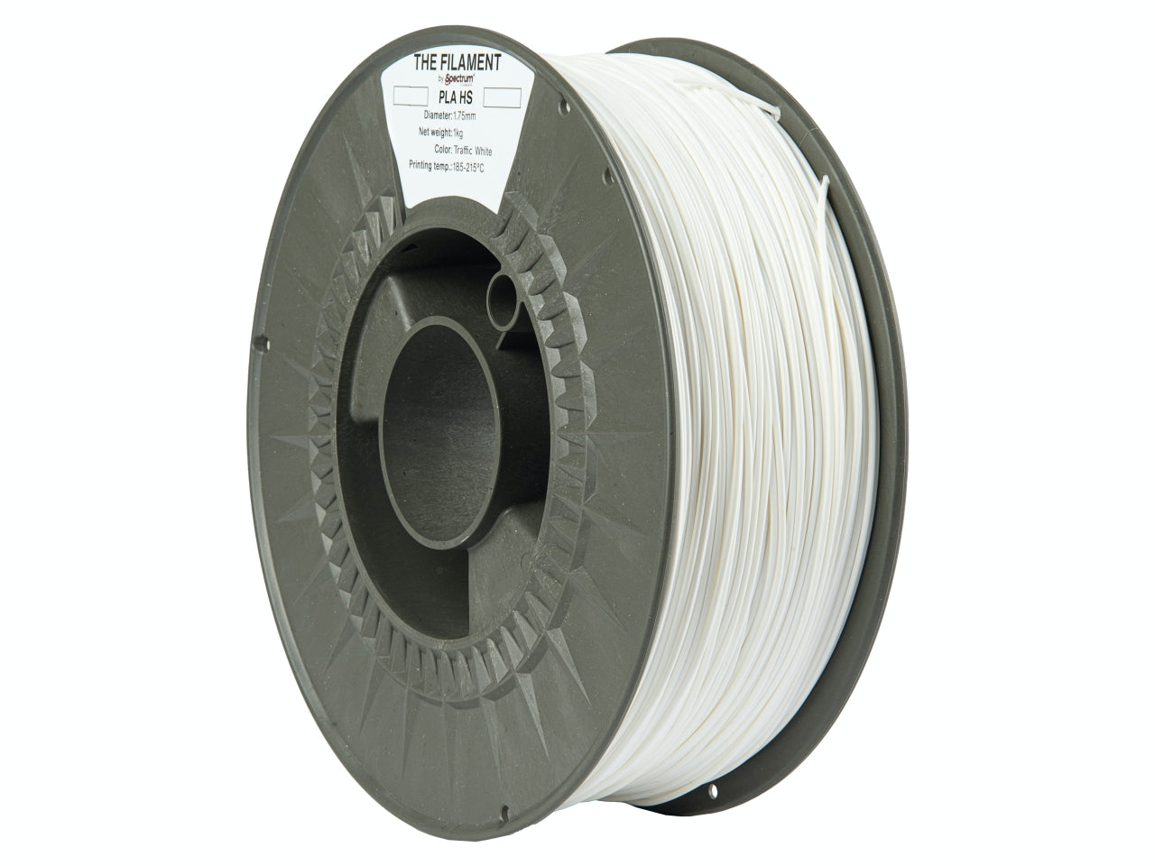 The Filament PLA HS 1.75mm TRAFFIC WHITE 1kg