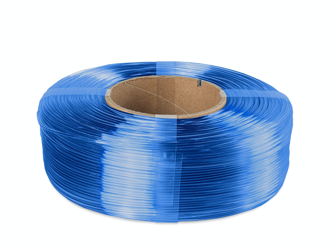 The Filament ReFill PETG 1.75mm TRANSPARENT BLUE 1kg