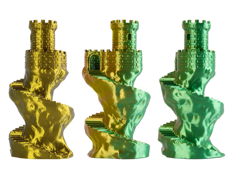 Filament Spectrum PLA Magic SILK 1.75mm AMBER LEAF 0.25kg