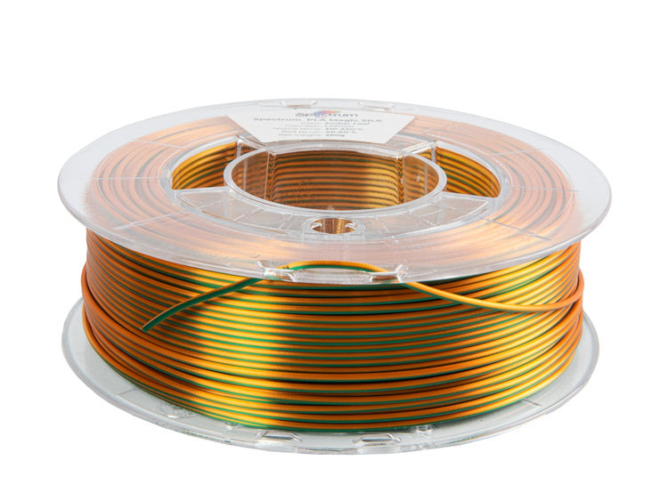Filament Spectrum PLA Magic SILK 1.75mm AMBER LEAF 0.25kg