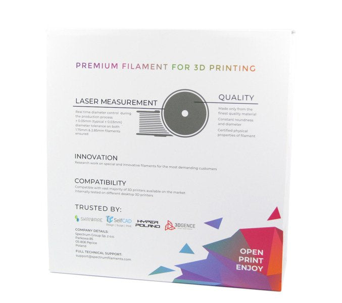Filament Spectrum PLA Premium 1.75mm PACIFIC BLUE 1kg