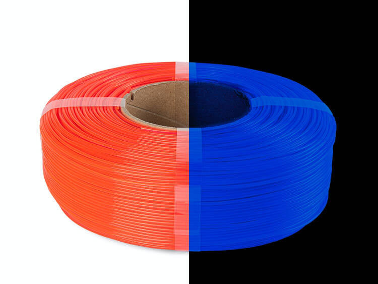 Filament Spectrum ReFill Premium PLA High Speed 1.75mm NEON ORANGE UV 1kg