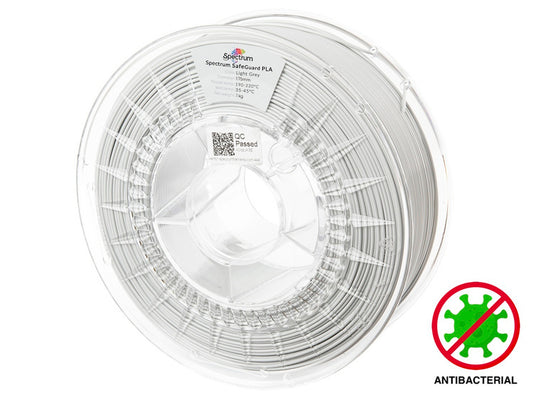 Filament Spectrum SafeGuard PLA 1.75mm LIGHT GREY 1kg