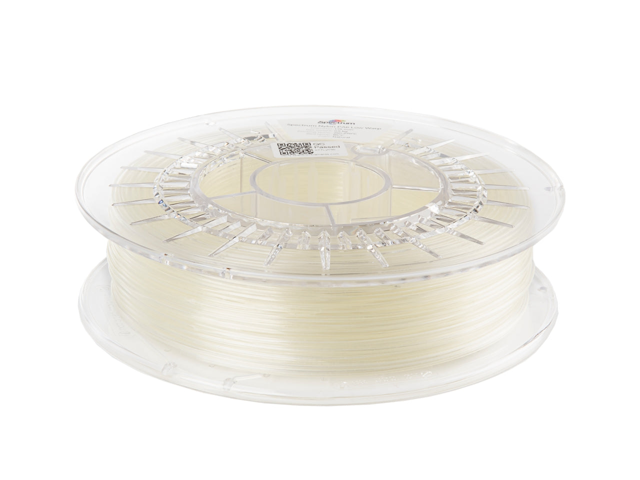 Filament Spectrum Nylon PA6 Low Warp 1.75mm NATURAL 0.5kg