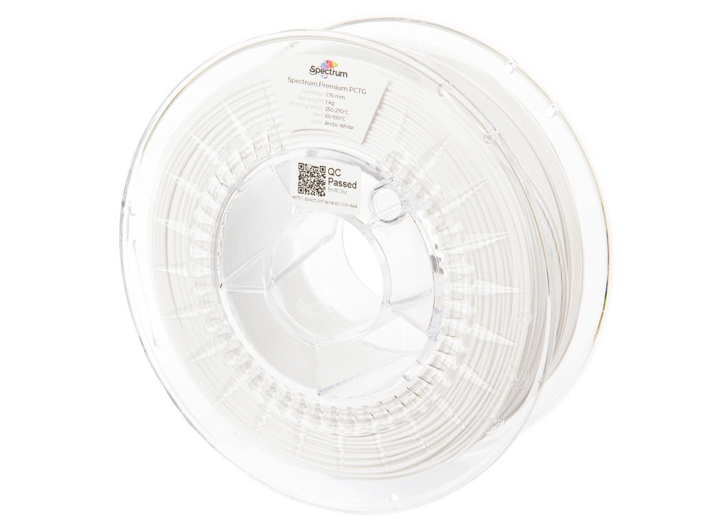 Filament Spectrum PCTG Premium 1.75mm ARCTIC WHITE 1kg