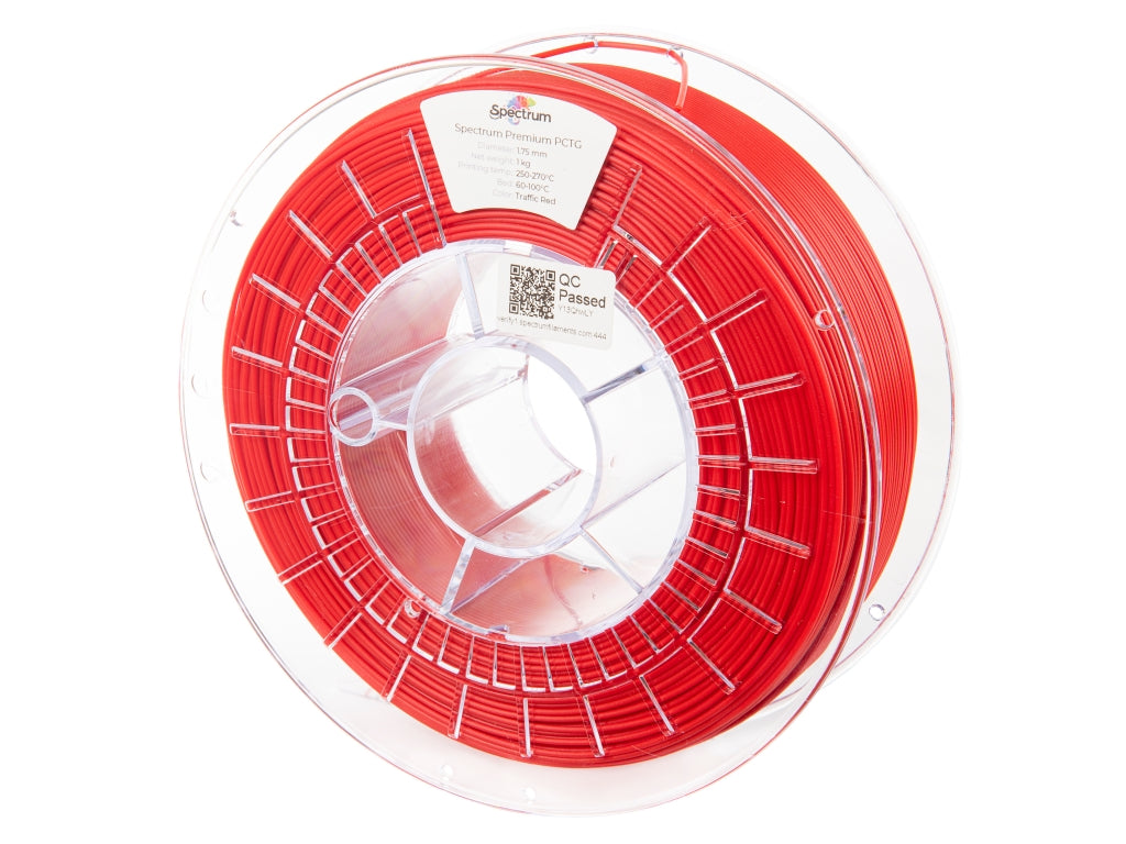 Filament Spectrum PCTG Premium 1.75mm TRAFFIC RED 1kg