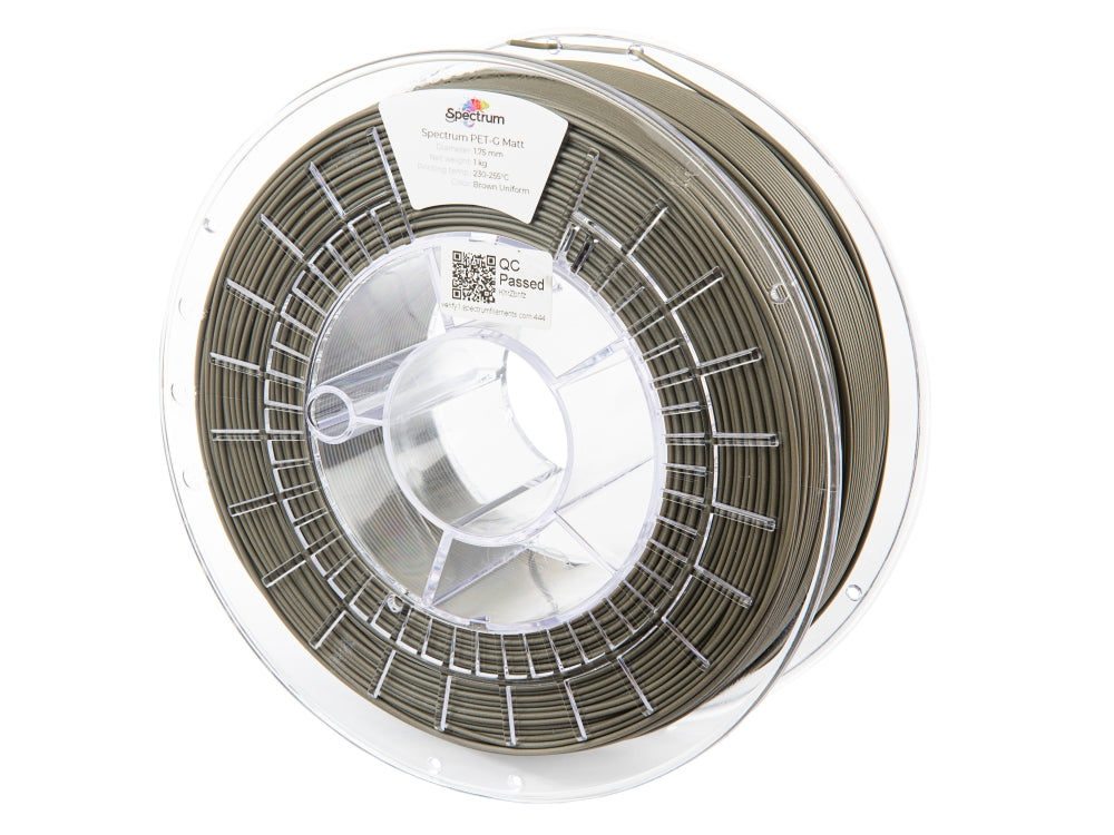Filament Spectrum PET-G MATT 1.75mm BROWN UNIFORM 1kg