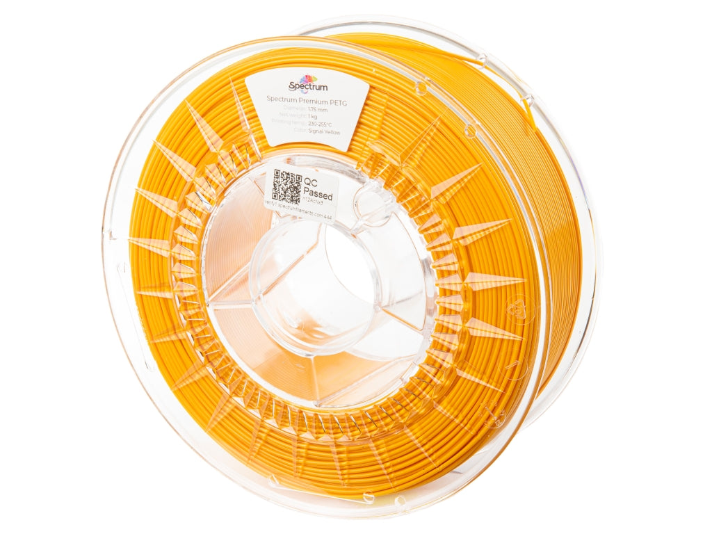Filament Spectrum PET-G Premium 1.75mm SIGNAL YELLOW 1kg