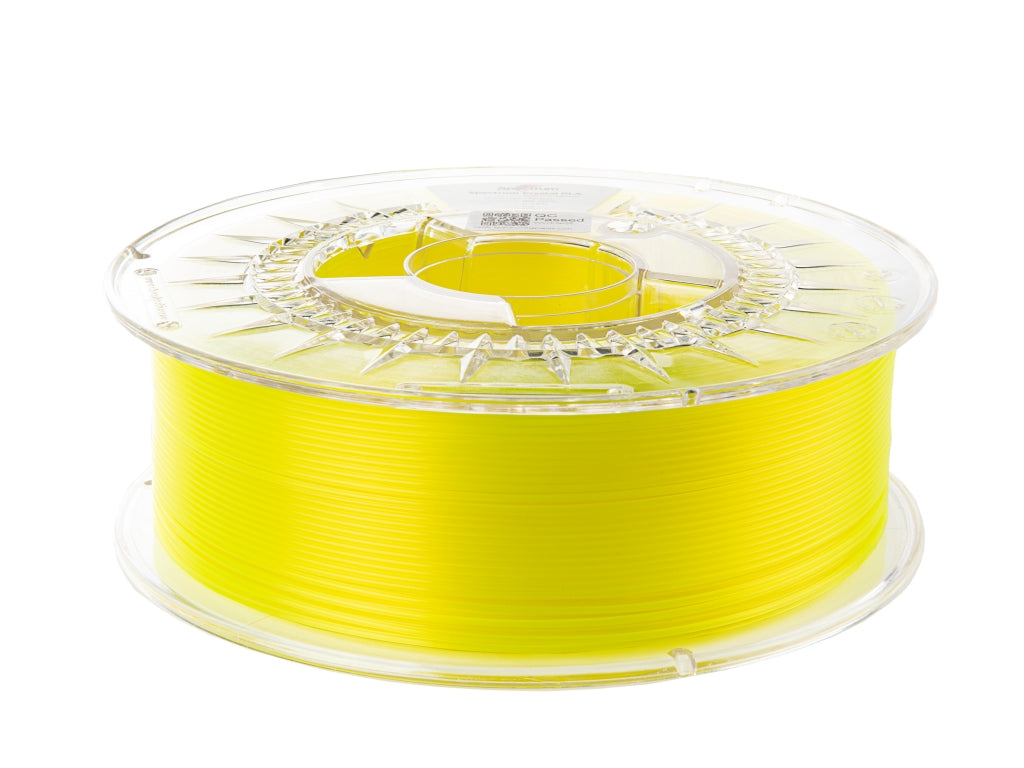 Filament Spectrum PLA Crystal 1.75mm ELECTRIC YELLOW 1kg