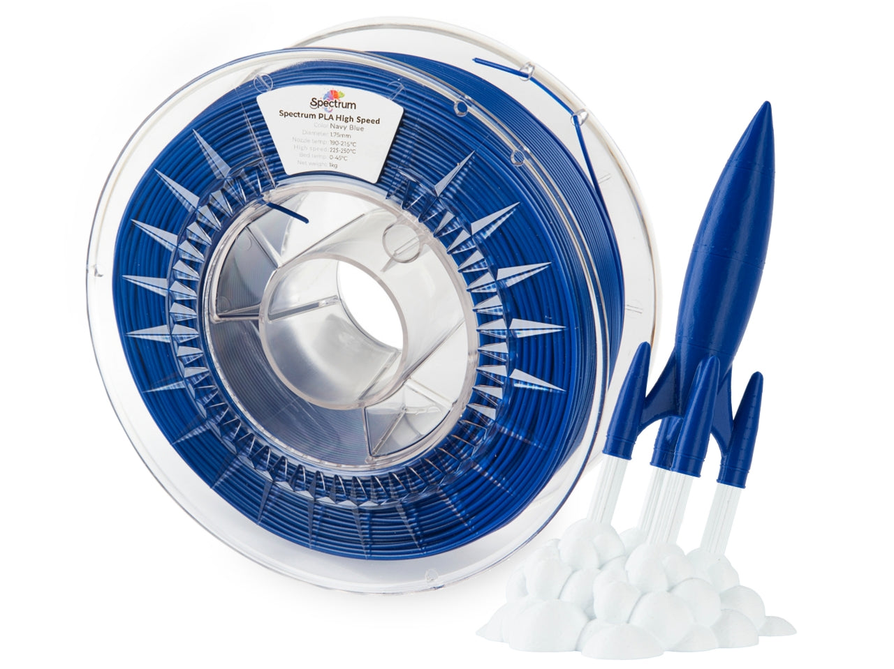 Filament Spectrum Premium PLA High Speed 1.75mm NAVY BLUE 1kg
