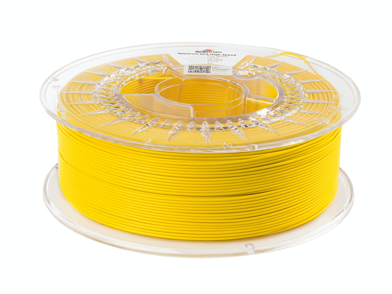 Filament Spectrum Premium PLA High Speed 1.75mm TRUE YELLOW 1kg
