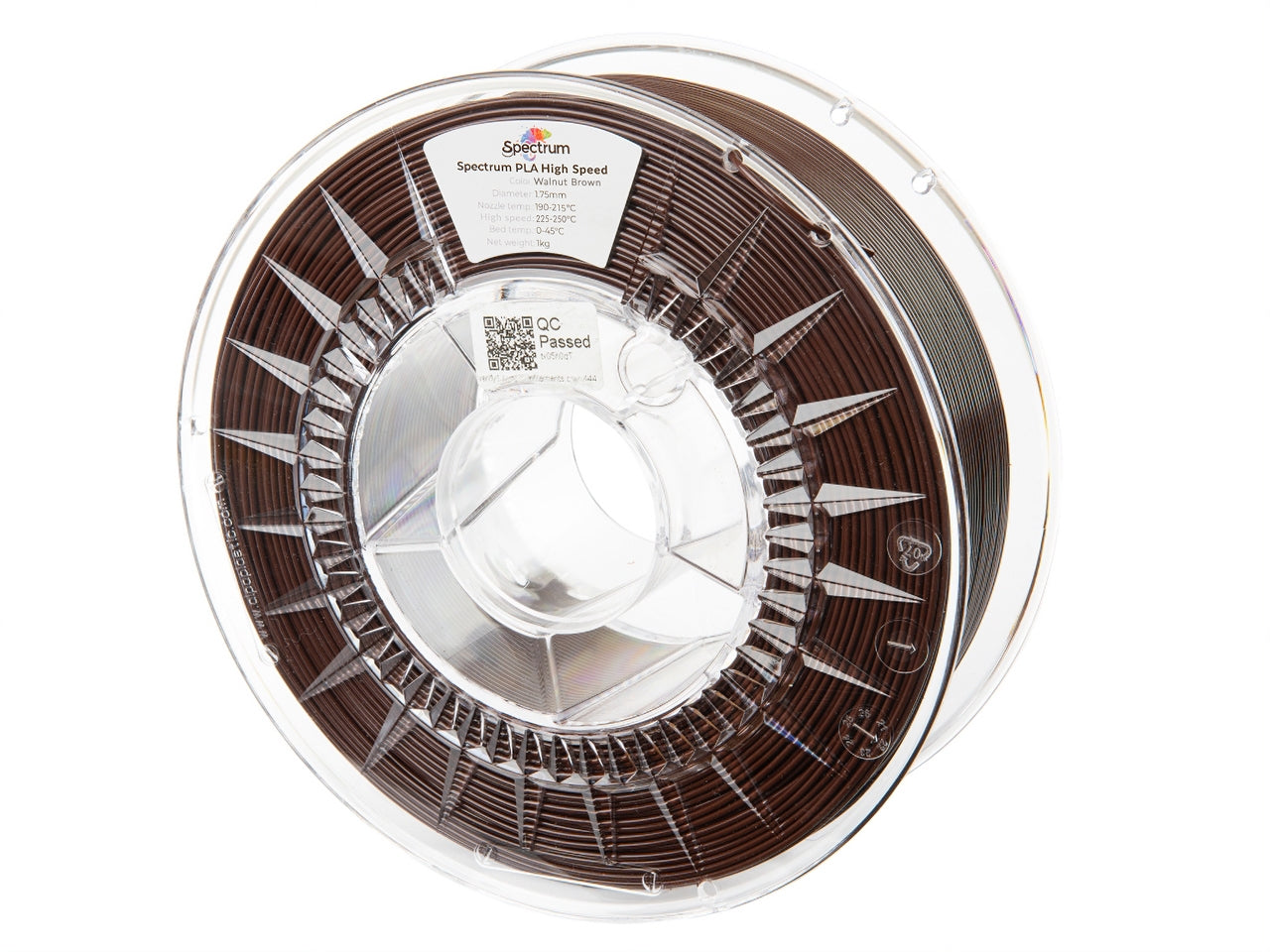 Filament Spectrum Premium PLA High Speed 1.75mm WALNUT BROWN 1kg
