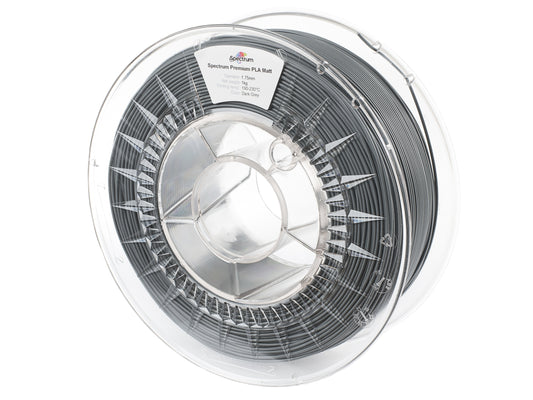 Filament Spectrum PLA MATT 1.75mm DARK GREY 1kg
