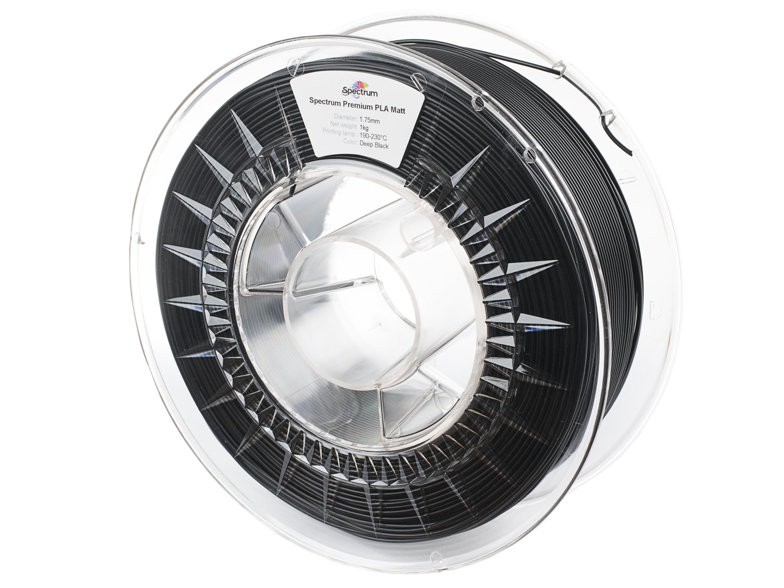 Filament Spectrum PLA MATT 1.75mm DEEP BLACK 1kg