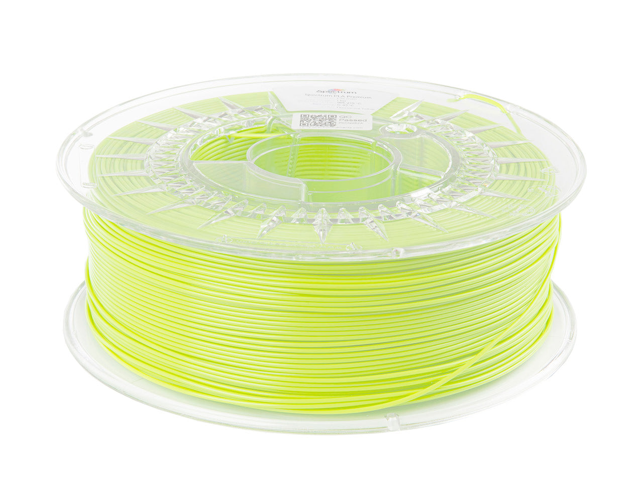 Filament Spectrum PLA Premium 1.75mm FLUO YELLOW 1kg