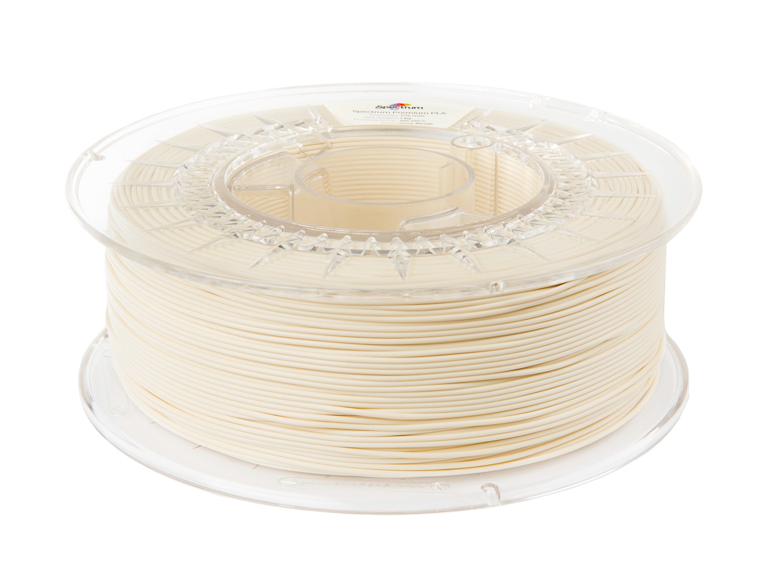 Filament Spectrum PLA Premium 1.75mm IVORY BEIGE 1kg