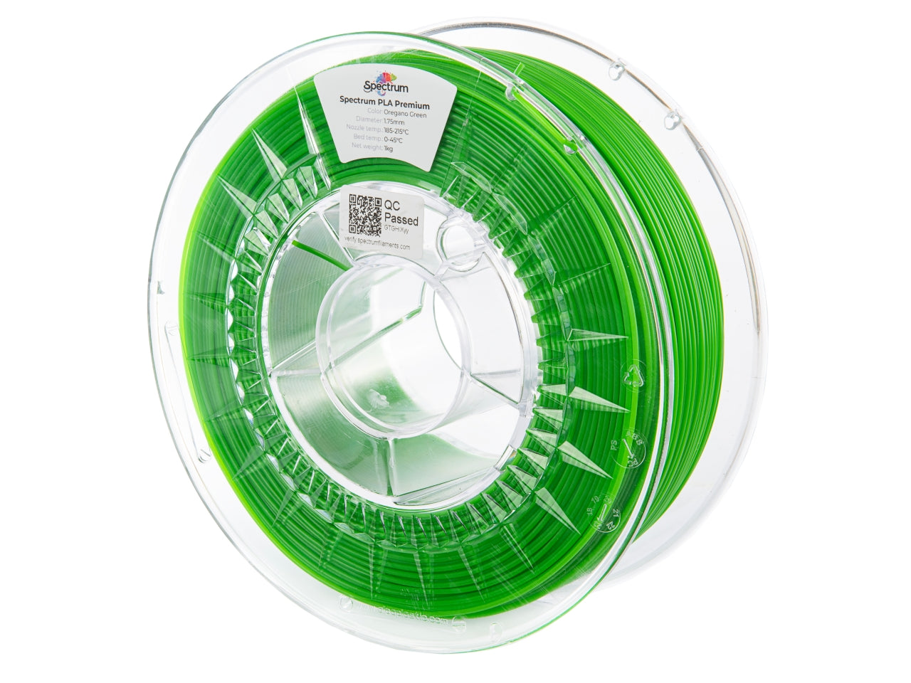 Filament Spectrum PLA Premium 1.75mm OREGANO GREEN 1kg