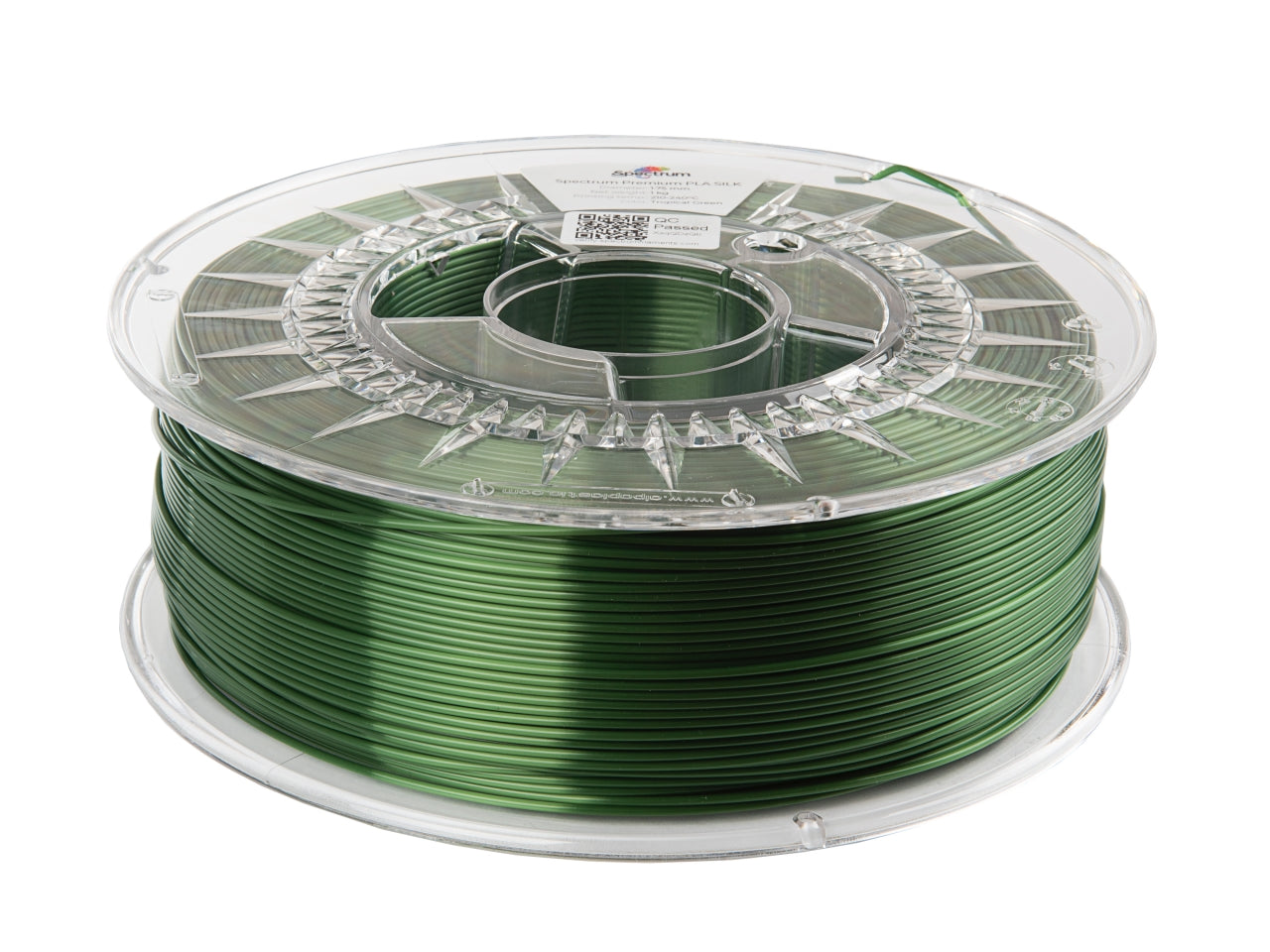 Filament Spectrum PLA SILK 1.75mm TROPICAL GREEN 1kg