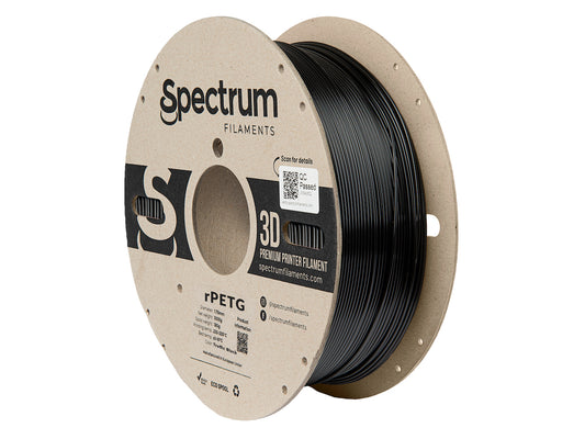 Filament Spectrum rPETG 1.75mm TRAFFIC BLACK 1kg