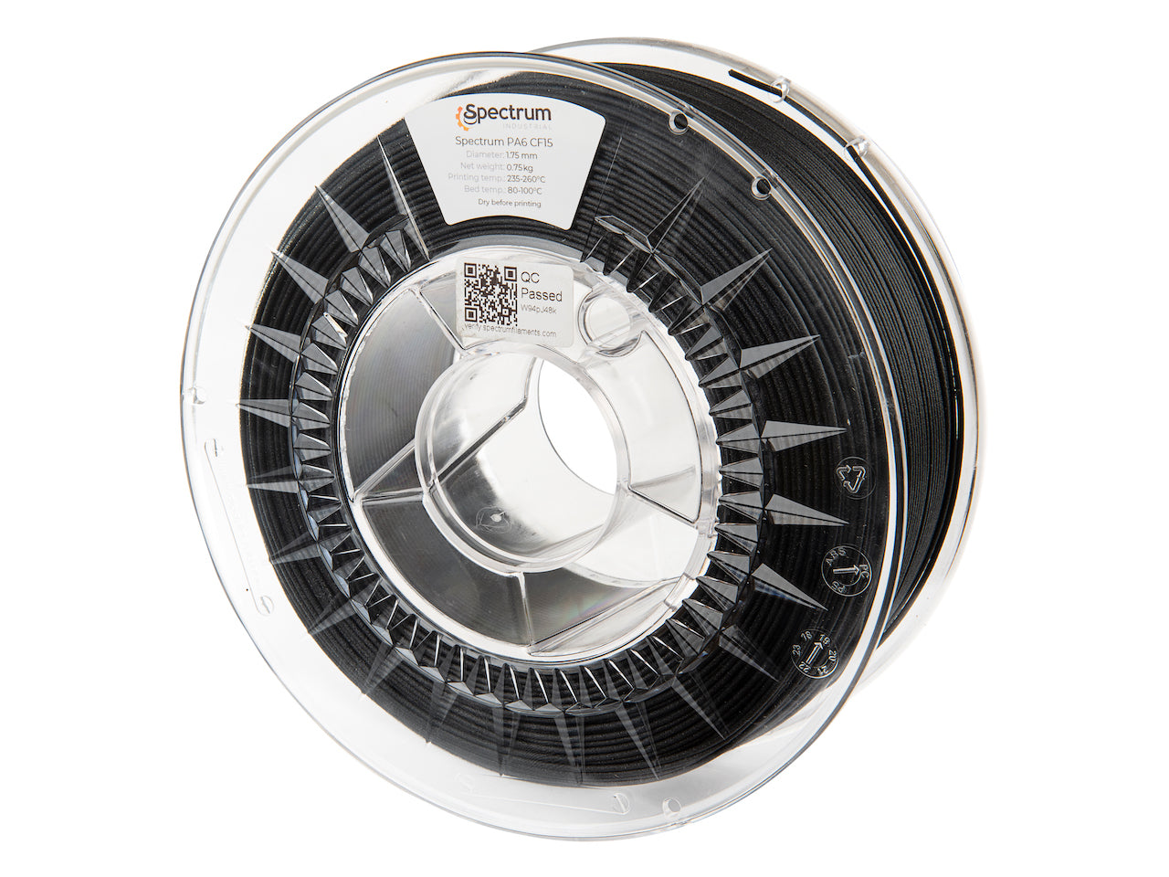 Filament Spectrum PA6 CF15 1.75mm 0.75kg