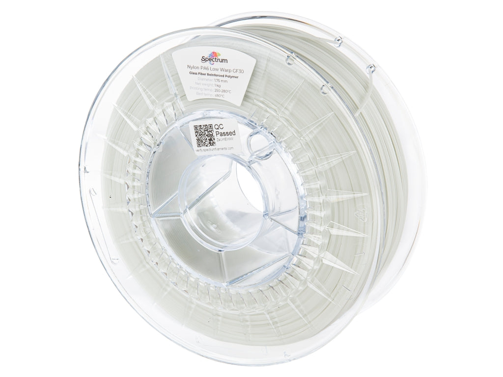Filament Spectrum Nylon PA6 Low Warp GF30 1.75mm NAT 1kg