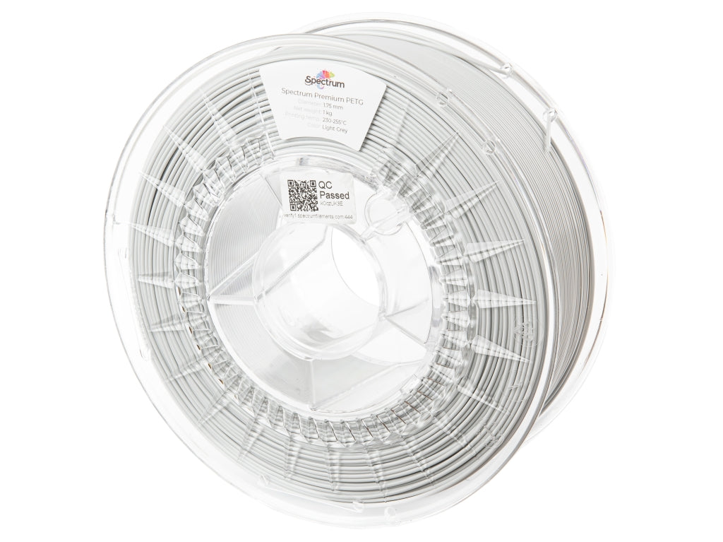 Filament Spectrum PET-G Premium 1.75mm LIGHT GREY 1kg