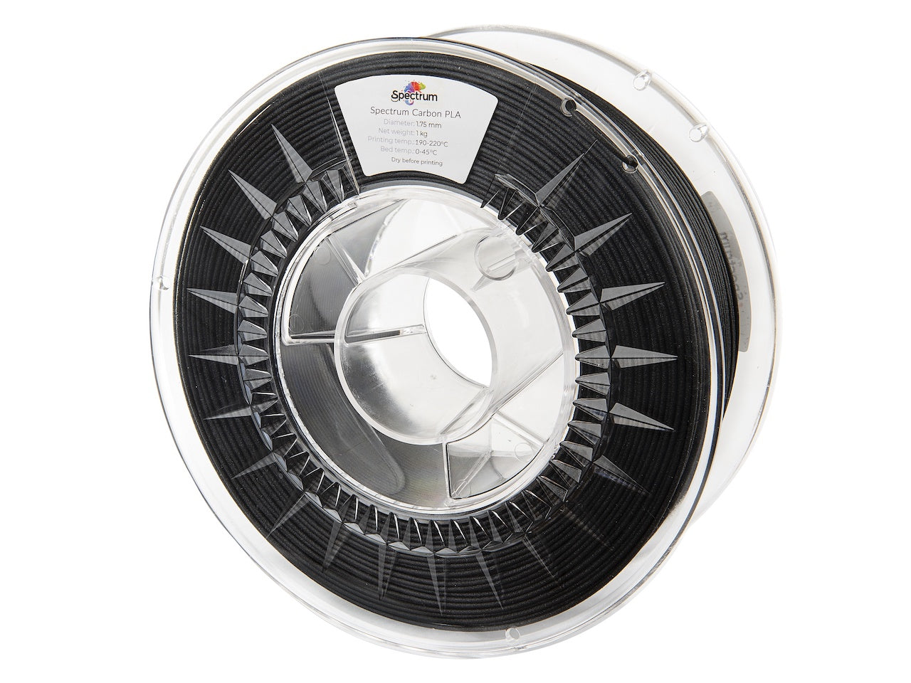 Filament Spectrum PLA Carbon 1.75mm BLACK 1kg