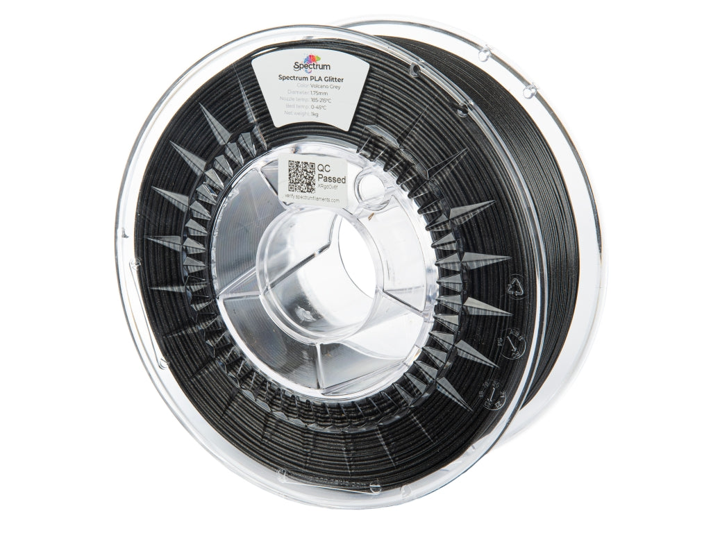 Filament Spectrum PLA Glitter 1.75mm VOLCANO GREY 1kg
