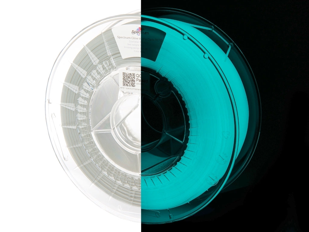 Filament Spectrum PLA Glow in the Dark 1.75mm BLUE 1kg