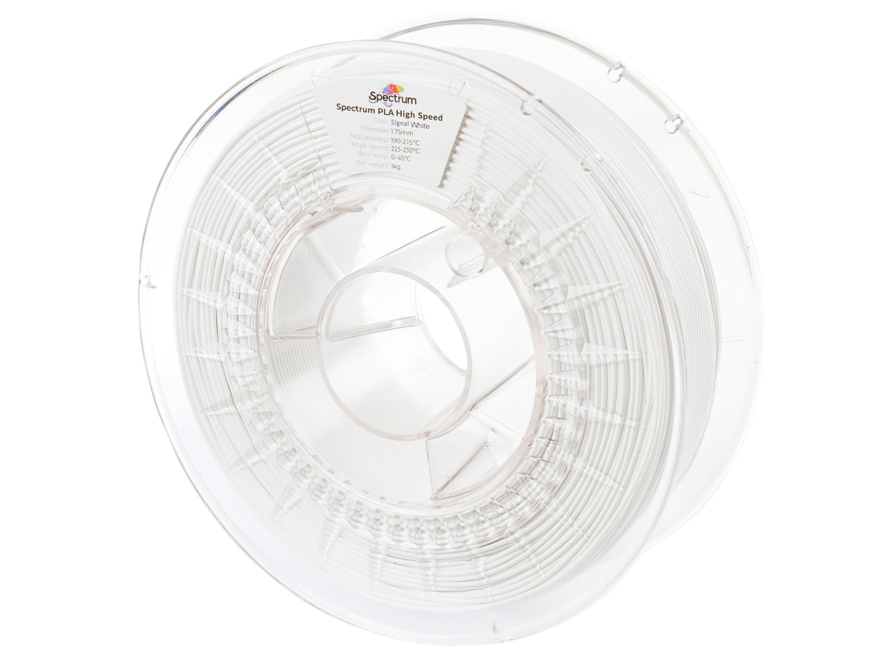 Filament Spectrum Premium PLA High Speed 1.75mm SIGNAL WHITE 1kg